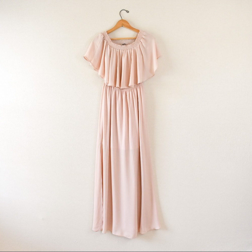 SMYM Hacienda Off the Shoulder Maxi Dress